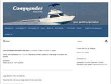 Tablet Screenshot of canmaryachts.com